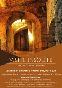 Affiche les coulisses de l'Hsitoire