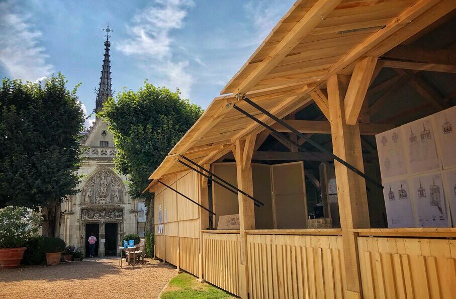 loge artisan chantier chapelle saint-hubert
